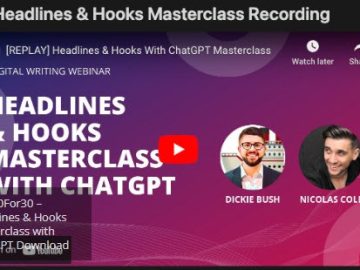 Ship30For30 – Headlines & Hooks Masterclass with ChatGPT
