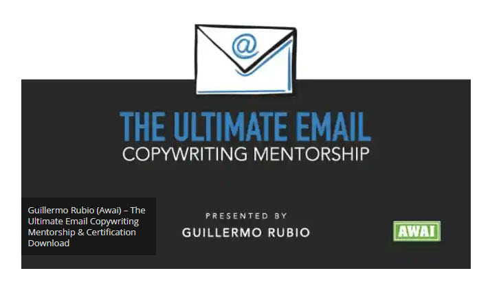 The Ultimate Email Copywriting Mentorship & Certification