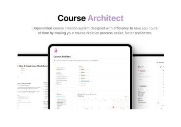 Course Architect Ultimate Course Creation System