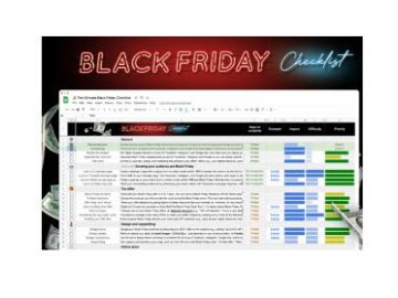 Jaka Smid The Ultimate Black Friday Checklist