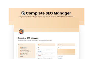 Notion For Seo Complete Seo Manager For Notion
