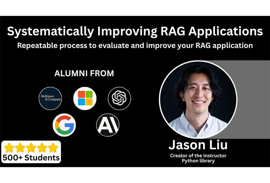 Jason Liu – Systematically Improving RAG Applications