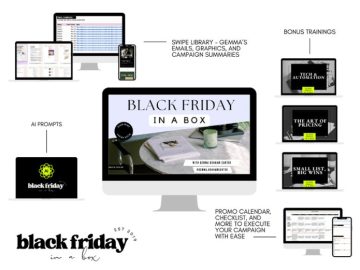 Gemma Bonham-Carter – Black Friday in a Box Bundle