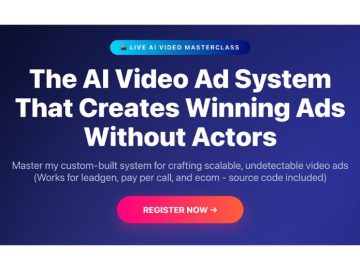 Samar Hussain – Video Ads Masterclass Replay